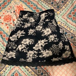 Strapless Hollister babydoll top
